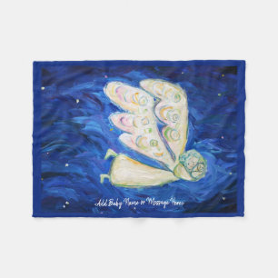 Guardian Angel Soft Fleece Custom Baby Blankets