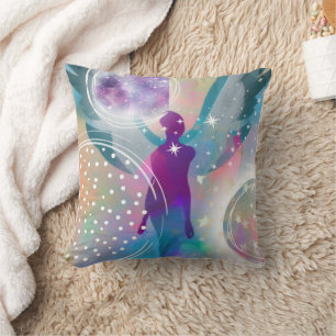Guardian Angel Throw Pillow