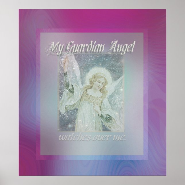 Guardian Angel Watching Over You Poster (Front)