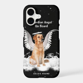 Guardian Golden Retriever with Your Dog's Name