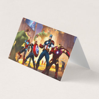 "Guardian of Galaxies: Starfire Sentinel" Business Card