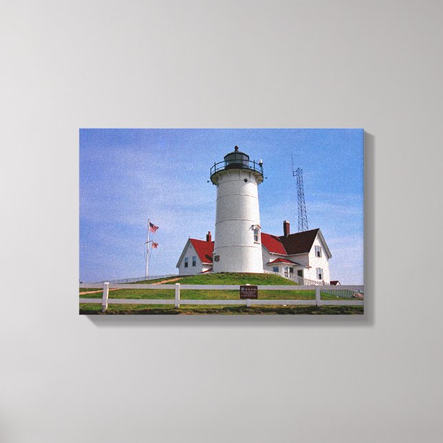 Guardian of Nobska Point Canvas Print (Front)
