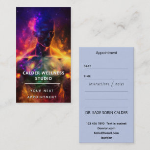 Guardian of Peace   Luminous Human Business Card