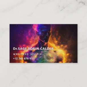 Guardian of Peace   Luminous Human Business Card