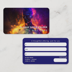 Guardian of Peace   Luminous Human Business Card