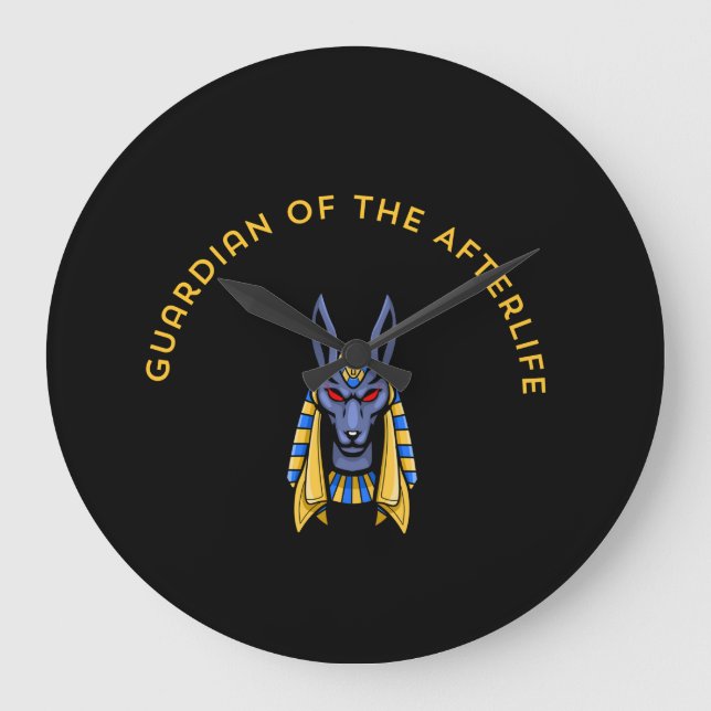 Guardian of the Afterlife Large Clock (Front)