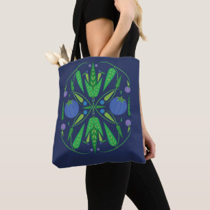 Guardian Of The Blueberries Shoulder Tote Bag