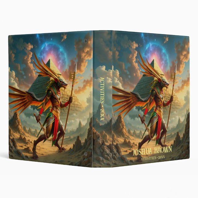 Guardian of the Celestial Gate – Anubis  Binder (Background)