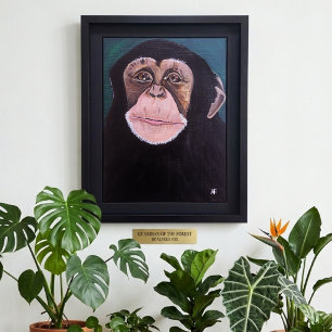 Guardian of the Forest Painting by Alfred Fox Canvas Print