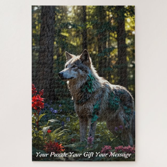 Guardian of the Forest: Spirit of the Wild Jigsaw Puzzle (Vertical)