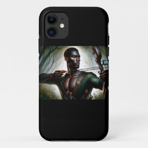 Guardian of the Green: The Archer's Solace iPhone 11 Case