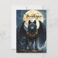 Guardian of the Moon – The Black Winged Wolf.