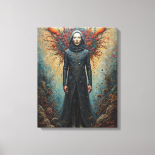 Guardian of the Phoenix Realm Canvas Print