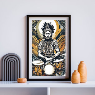 Guardian of the Sacred Rhythm Poster