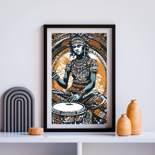 Guardian of the Sacred Rhythm Poster