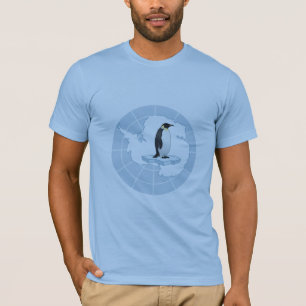 Guardian of the South Pole Antarctica Flag T-Shirt