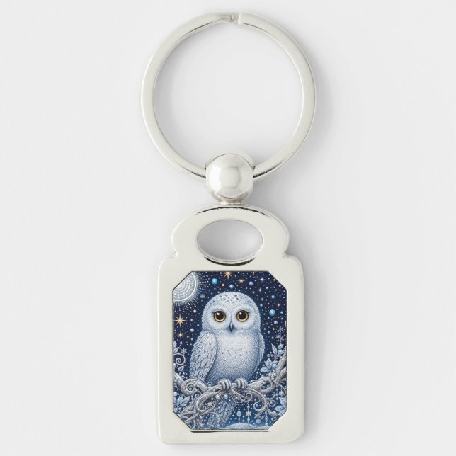 Guardian of Winter Night Keychain (Front)