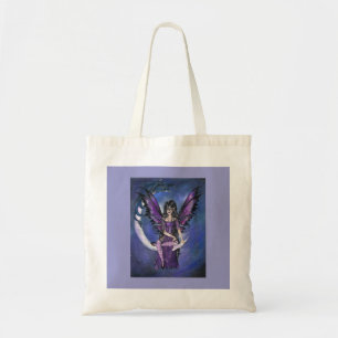 "Guardians" gothic fairy dragon art TOTE BAG