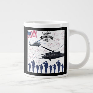 Guardians of Freedom black Large Coffee Mug