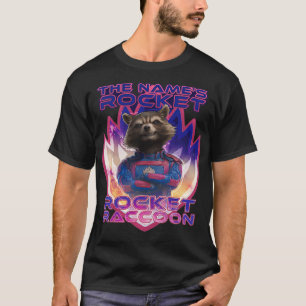 Guardians of the Galaxy 3 The Names Rocket Raccoon T-Shirt