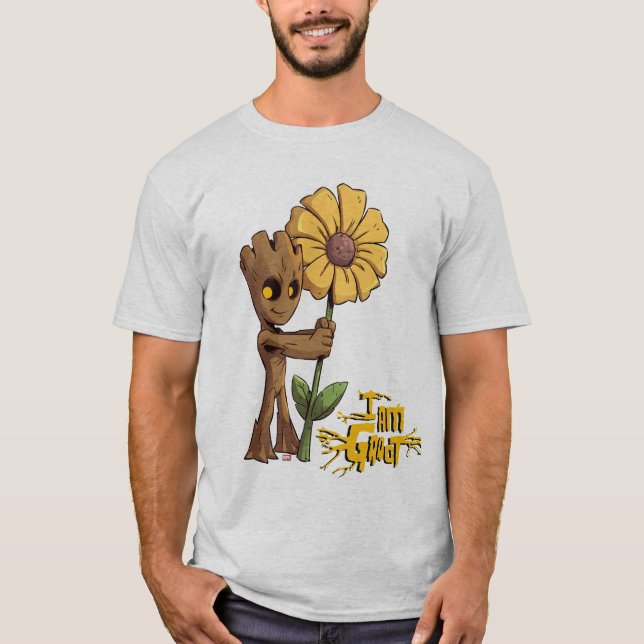 Guardians of the Galaxy | Baby Groot & Daisy T-Shirt (Front)