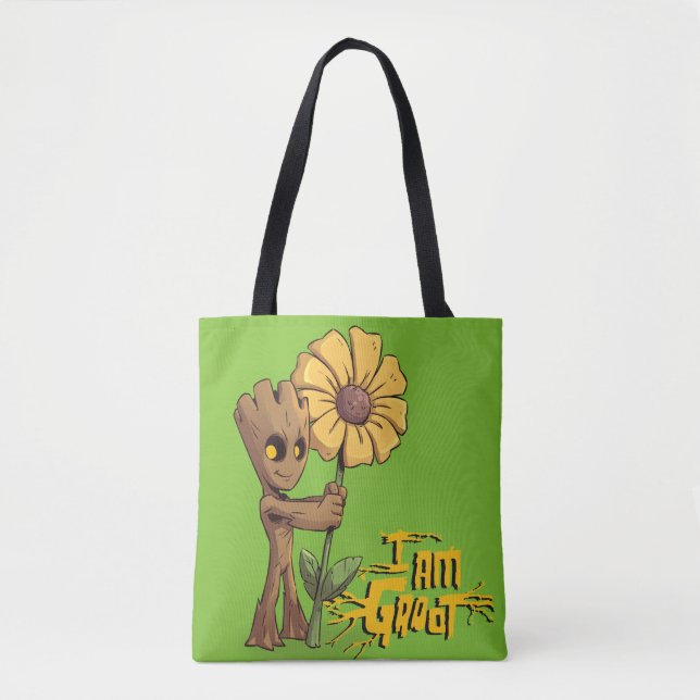Guardians of the Galaxy | Baby Groot & Daisy Tote Bag (Front)