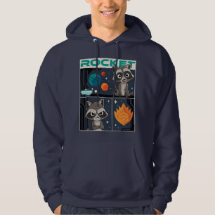 Guardians of the Galaxy Baby Rocket Cartoon Hoodie