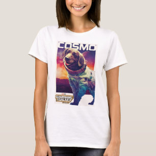 Guardians of the Galaxy Cosmo Character Poster T-Shirt