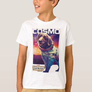 Guardians of the Galaxy Cosmo Character Poster T-Shirt