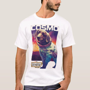 Guardians of the Galaxy Cosmo Character Poster T-Shirt