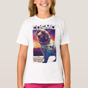 Guardians of the Galaxy Cosmo Character Poster T-Shirt