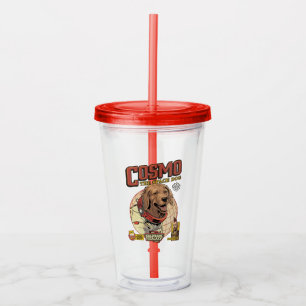 Guardians of the Galaxy Cosmo The Space Dog Acrylic Tumbler