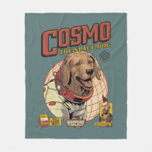 Guardians of the Galaxy Cosmo The Space Dog Fleece Blanket
