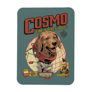Guardians of the Galaxy Cosmo The Space Dog Magnet