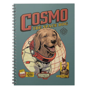 Guardians of the Galaxy Cosmo The Space Dog Notebook