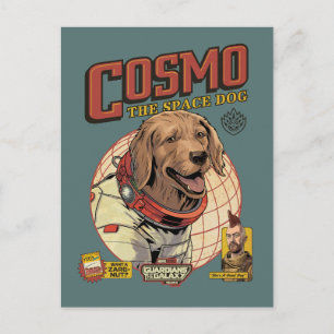 Guardians of the Galaxy Cosmo The Space Dog Postcard