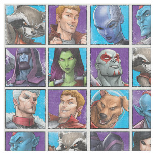 Guardians of the Galaxy   Crew Grid Fabric