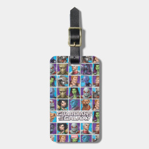 Guardians of the Galaxy Crew Grid Luggage Tag