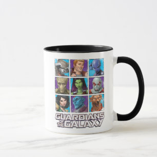 Guardians of the Galaxy Crew Grid Mug