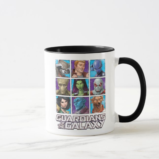 Guardians of the Galaxy | Crew Grid Mug (Right)