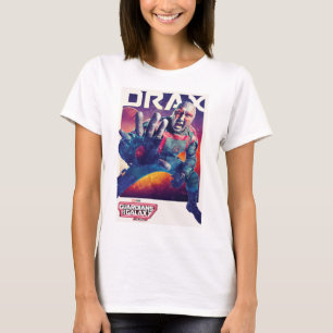 Guardians of the Galaxy Drax Character Poster T-Shirt