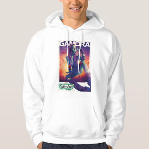 Guardians of the Galaxy Gamora Character Poster Hoodie