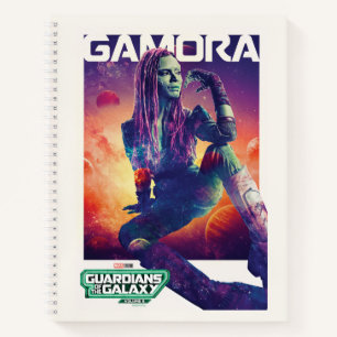 Guardians of the Galaxy Gamora Character Poster Notebook