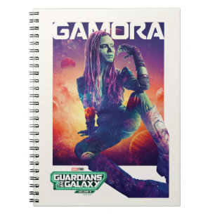 Guardians of the Galaxy Gamora Character Poster Notebook
