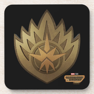 Guardians of the Galaxy Golden Insignia Coaster