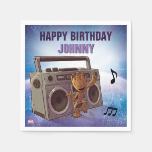 Guardians of the Galaxy - Groot - Birthday Napkin