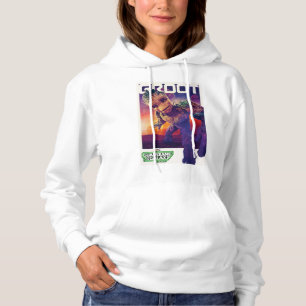 Guardians of the Galaxy Groot Character Poster Hoodie
