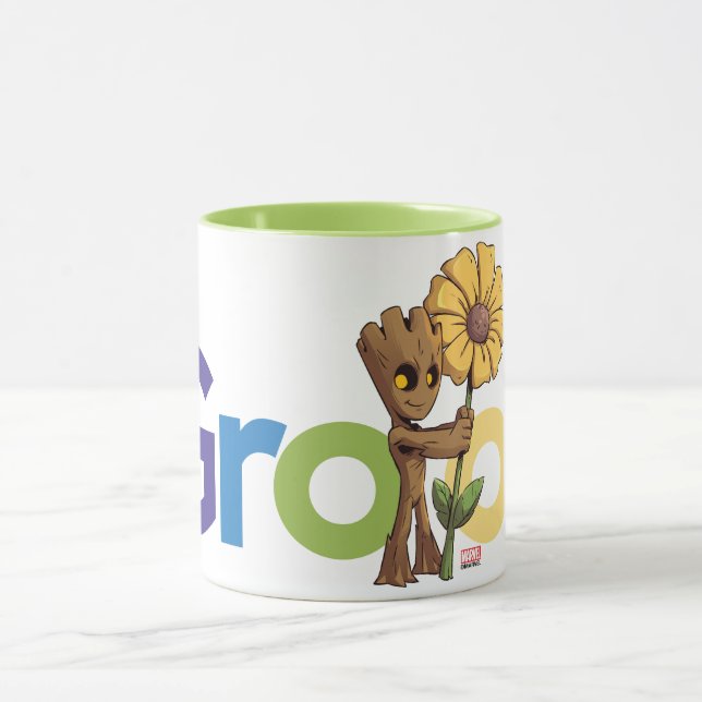 Guardians of the Galaxy | Groot Name Flower Mug (Center)