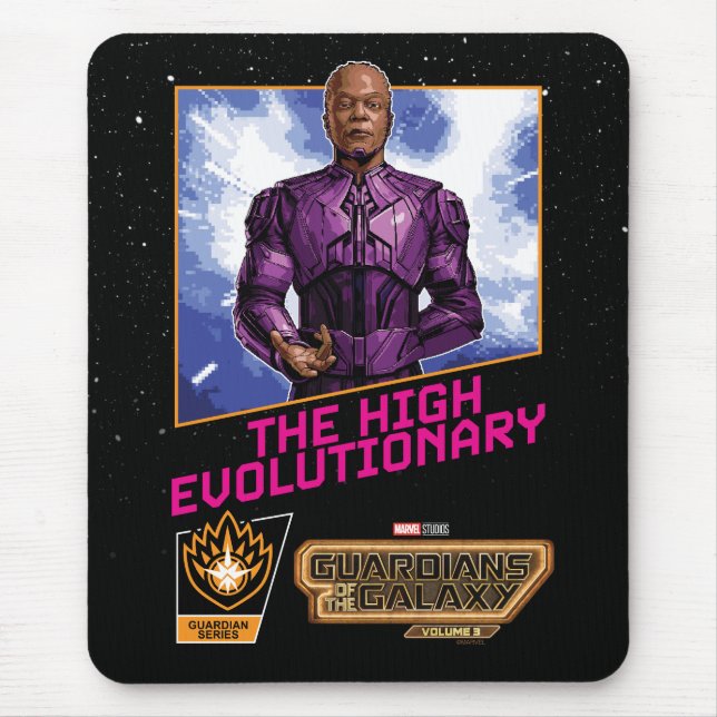 Guardians of the Galaxy High Evolutionary Box Art Mouse Pad (Front)