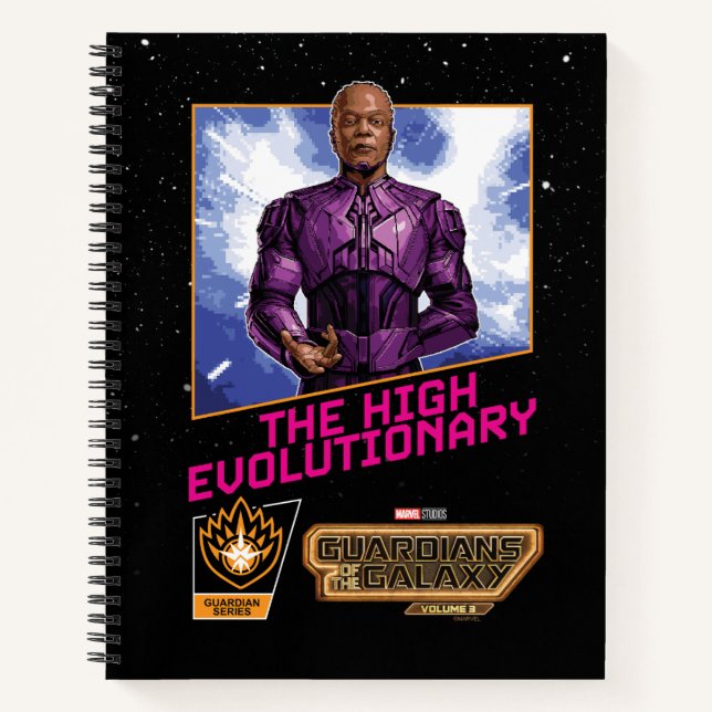 Guardians of the Galaxy High Evolutionary Box Art Notebook (Front)